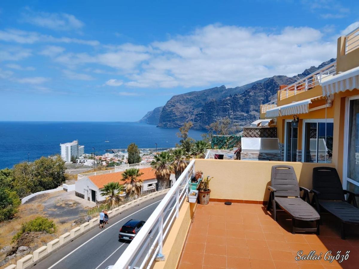 Apartamento Naranja, Incredible Ocean View Lägenhet Puerto de Santiago  Exteriör bild