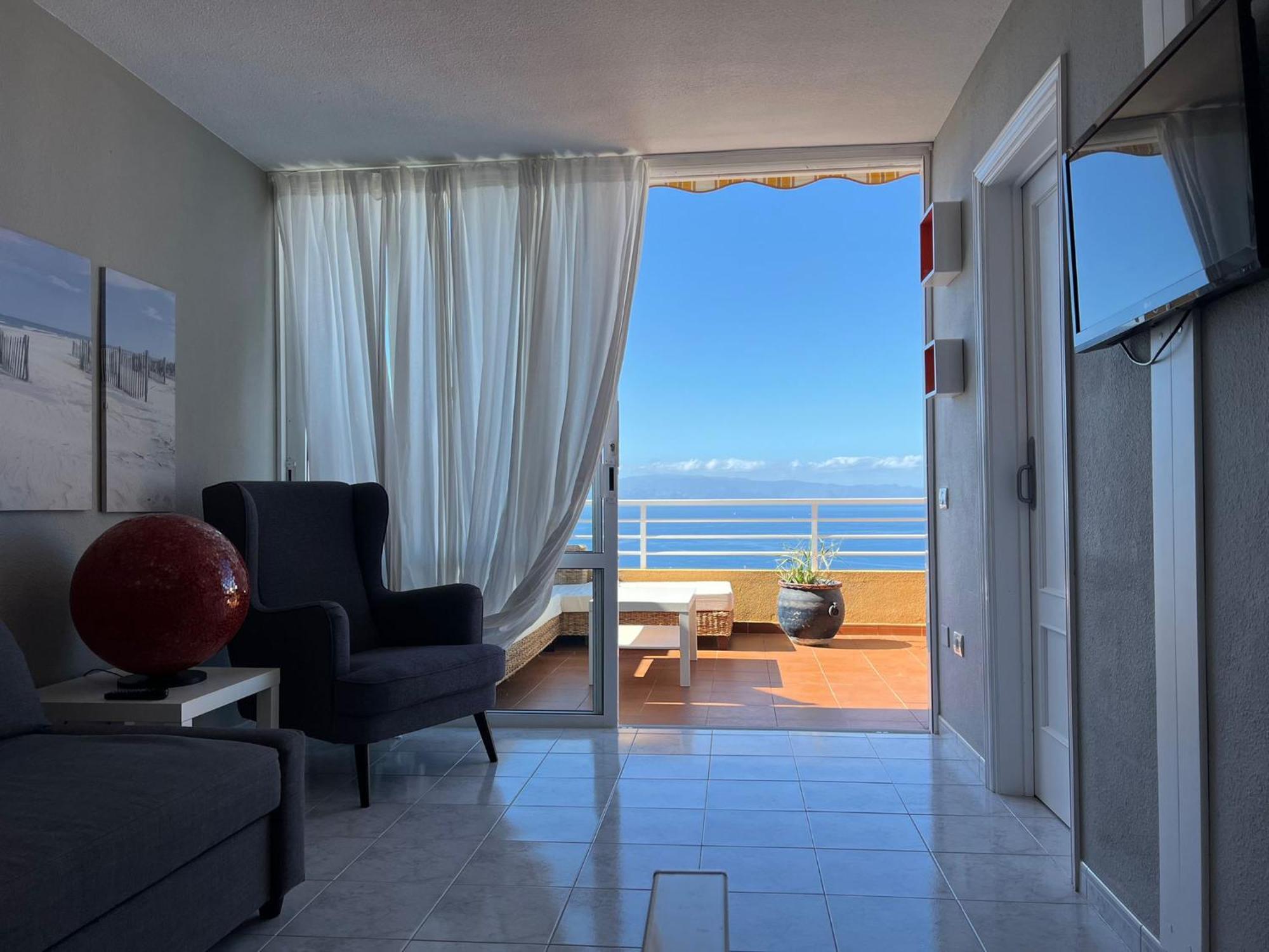 Apartamento Naranja, Incredible Ocean View Lägenhet Puerto de Santiago  Exteriör bild